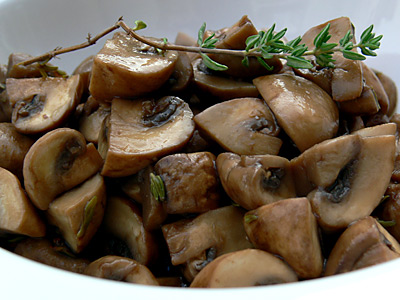 Antipasti: Champignons