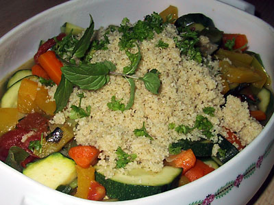 Schmorgemüse mit Couscous