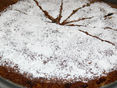 Schoko-Mandel-Kirsch-Kuchen