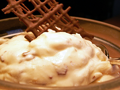 Stracciatella-Bananen-Quark